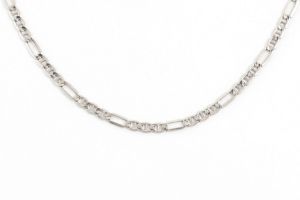 Férfi ezüst nyaklánc Gucci-Figaro 5mm - 