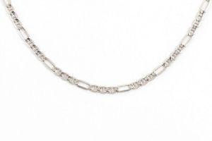 Férfi ezüst nyaklánc Figarucci ródiumbevonatos 3.5mm - 