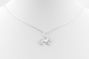 Ezüst medál unikornis - 