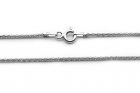Ezüst nyaklánc Popcorn ródiumbevonattal 1.5mm