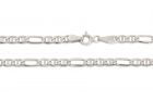 Férfi ezüst nyaklánc Gucci-Figaro 5mm