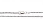 Ezüst nyaklánc Barbara ródiumbevonatos 2mm